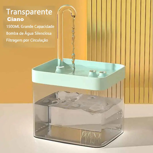 Fonte de Água Automática para Pets (Mais água todos os dias. Mais saúde por muito mais tempo. 💧🐱🐶)