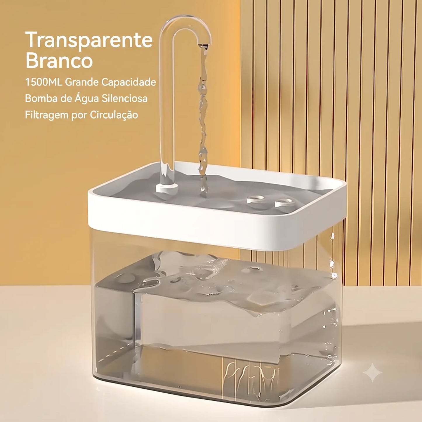 Fonte de Água Automática para Pets (Mais água todos os dias. Mais saúde por muito mais tempo. 💧🐱🐶)