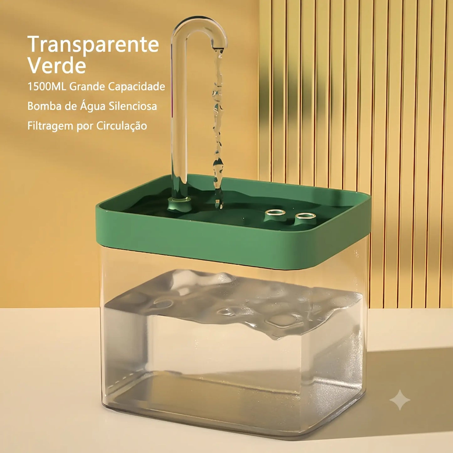 Fonte de Água Automática para Pets (Mais água todos os dias. Mais saúde por muito mais tempo. 💧🐱🐶)
