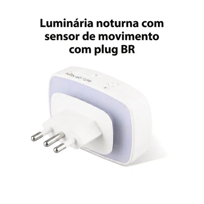 Luz Noturna Inteligente com Sensor (Chega de dedinho na quina 💡🌙)