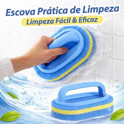 Escova Prática de Limpeza (Chega de esfregar até cansar! 🧽✨)