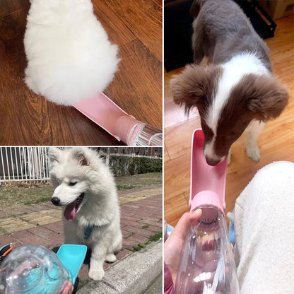 Garrafa Portátil para Pets (Água Fresquinha em Qualquer Passeio! 🐶💧)
