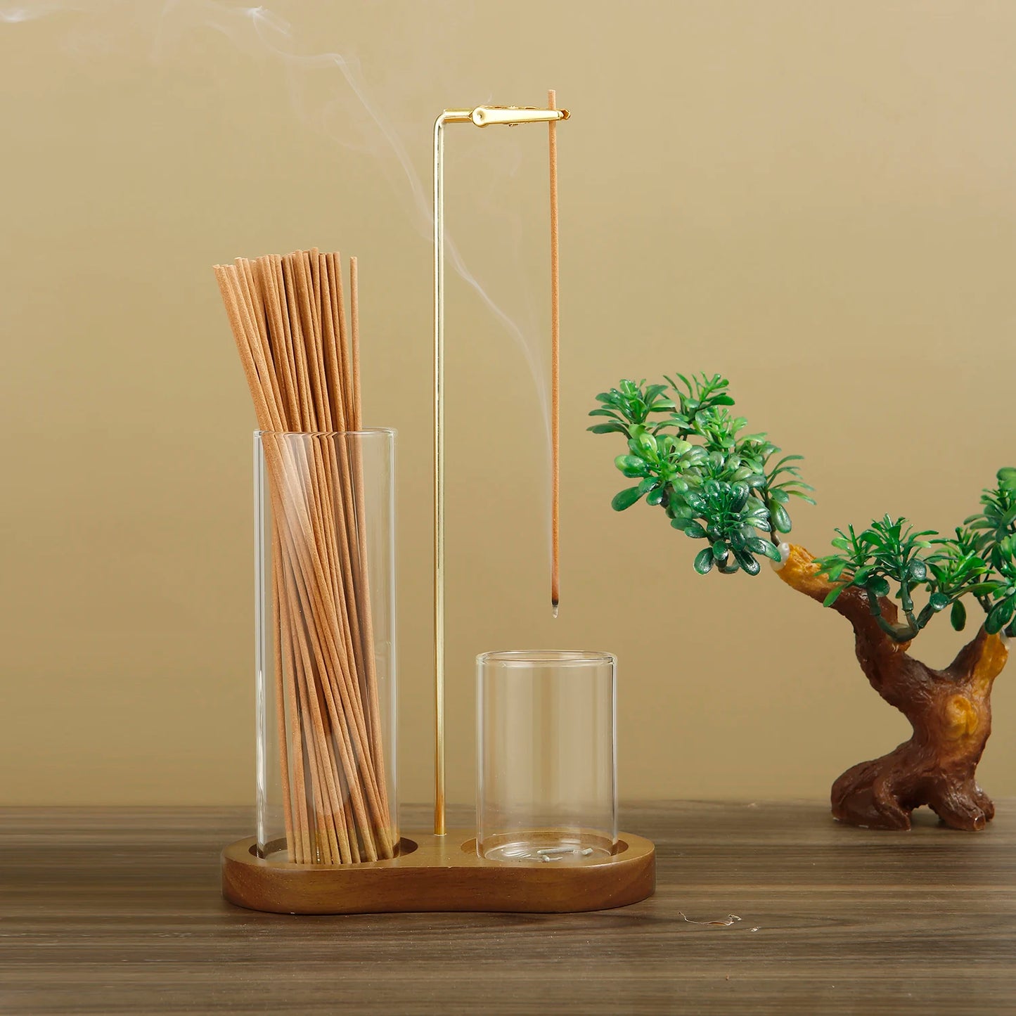 Porta-Incenso Anticinzas (Mais tranquilidade, menos bagunça! 🕯️✨)