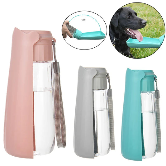 Garrafa Portátil para Pets (Água Fresquinha em Qualquer Passeio! 🐶💧)
