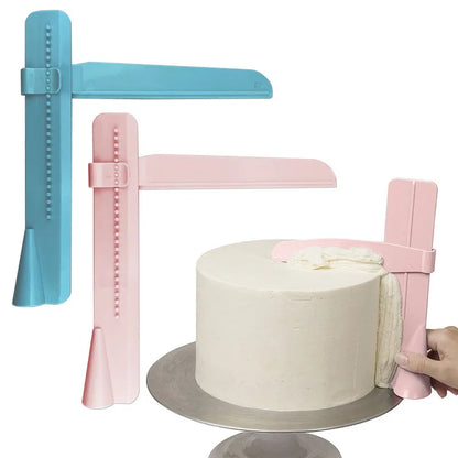 Espátula Niveladora para Bolos (Acabamento Perfeito Sem Complicação! 🎂✨)