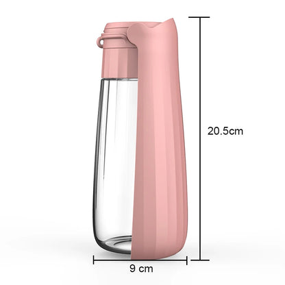 Garrafa Portátil para Pets (Água Fresquinha em Qualquer Passeio! 🐶💧)