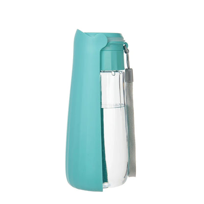 Garrafa Portátil para Pets (Água Fresquinha em Qualquer Passeio! 🐶💧)